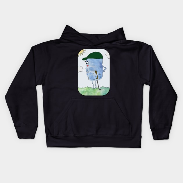 Golf! Kids Hoodie by HFGJewels